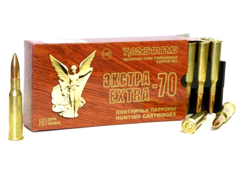 НПЗ Охотничий патрон 7,62х54R FMJ «Экстра-70»