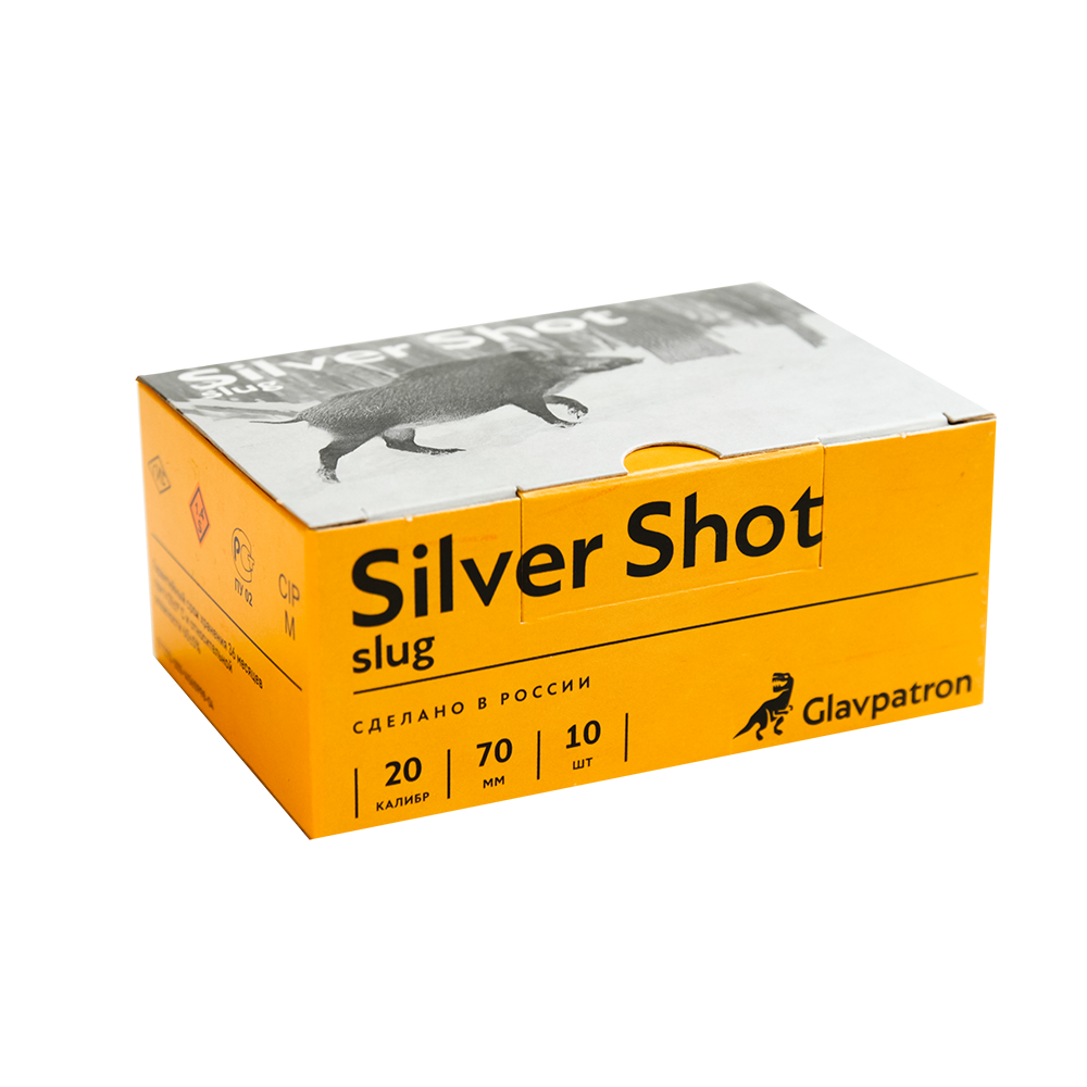 «Главпатрон» Silver Shot 20/70, пуля 25г.